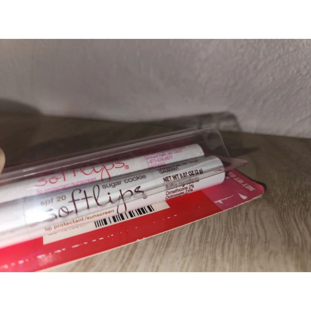 2 Pack‎ SOFTLIPS LIMITED EDITION Sugar Cookie & Cherry NEW Discontinued SPF 20